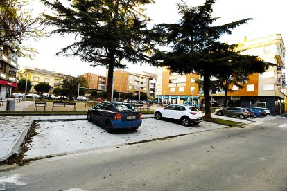 Otra de las vertientes de la plaza de Santa Teresa.