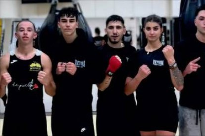 Héctor Moreira y sus pupilos están muy preparados para los combates de boxeo de este sábado en el Pabellón Margarita Ramos.