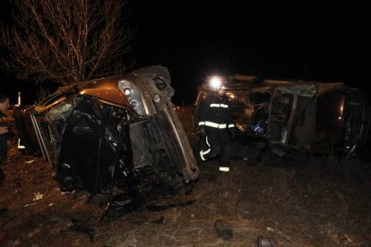 04/01/2018: Accidente en la AP-66.