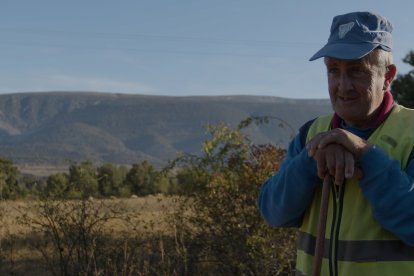 Uno de los protagonistas en el valle de Valdivieso en Burgos.