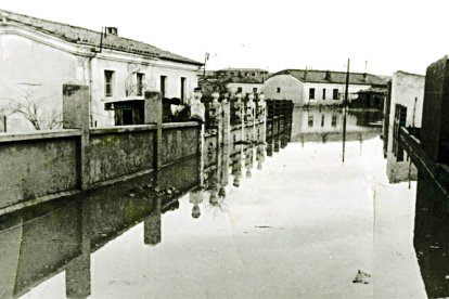 Una de las inundaciones de la calle Sil.