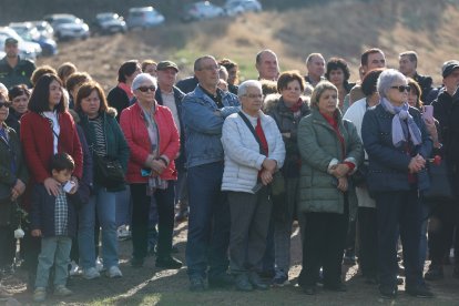 Memorial minero en Fabero para recordar a los ocho muertos por el grisú en Cofasa.