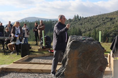 Memorial minero en Fabero para recordar a los ocho muertos por el grisú en Cofasa.