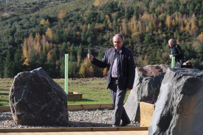 Memorial minero en Fabero para recordar a los ocho muertos por el grisú en Cofasa.