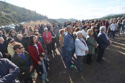 Memorial minero en Fabero para recordar a los ocho muertos por el grisú en Cofasa.