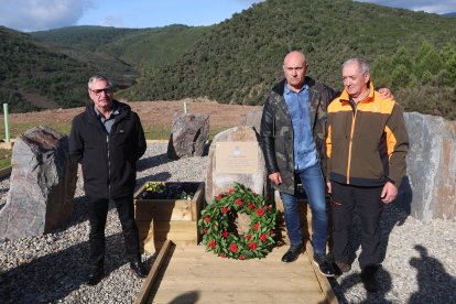 Memorial minero en Fabero para recordar a los ocho muertos por el grisú en Cofasa.