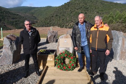 Memorial minero en Fabero para recordar a los ocho muertos por el grisú en Cofasa.