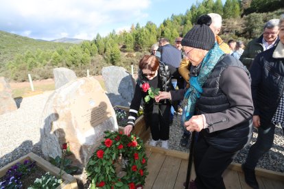 Memorial minero en Fabero para recordar a los ocho muertos por el grisú en Cofasa.