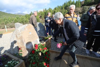 Memorial minero en Fabero para recordar a los ocho muertos por el grisú en Cofasa.