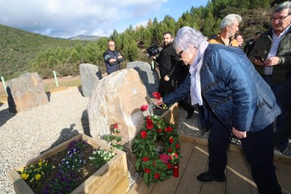 Memorial minero en Fabero para recordar a los ocho muertos por el grisú en Cofasa.