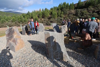 Memorial minero en Fabero para recordar a los ocho muertos por el grisú en Cofasa.