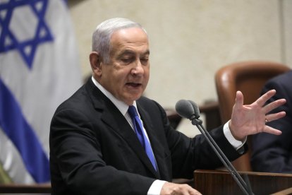 Foto archivo. Primer Ministro Benjamin Netanyahu. EFE/EPA/ABIR SULTAN
