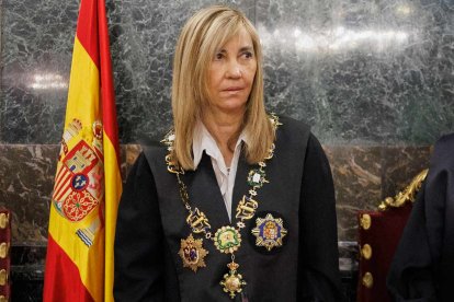 La presidenta del Tribunal Supremo, Isabel Perelló, en una imagen de archivo.