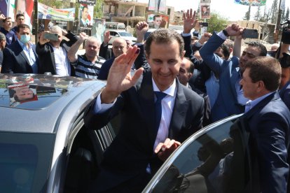 Foto archivo. Bashar al-Assad. (Elecciones, Siria, Damasco) EFE/EPA/YOUSSEF BADAWI