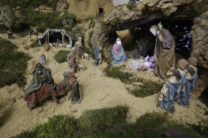 Exposición del belén de Cerezales del Condado.