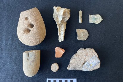 Piezas arqueológicas de Priaranza Bierzo.