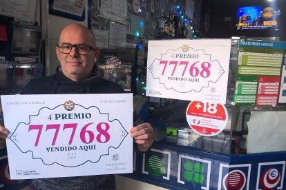 Bar 3 en avenida Mariano Andrés vendió un cuarto premio de la Lotería de Navidad 2024.