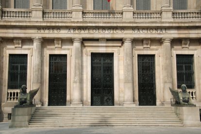 Fachada del Museo Arqueológico Nacional (MAN). EFE/ Juana Benet