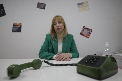 Ana Agúndez, presidenta del Teléfono de la Esperanza.