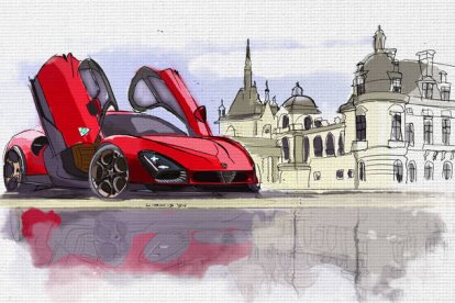 Alfa 33 Stradale.