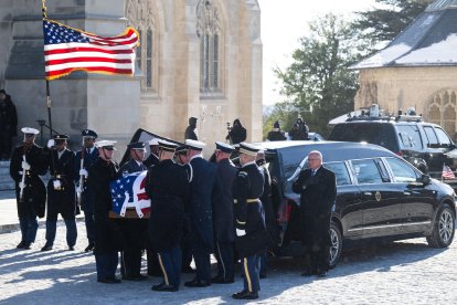 Funeral del expresidente Jimmy Carter en Estados Unidos.