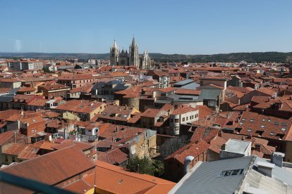 Panorámica de la ciudad de León.