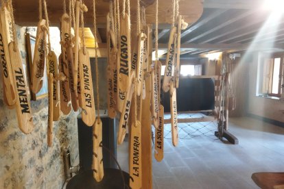 Entrada del Museo de la Lana Trashumante de Salamón.