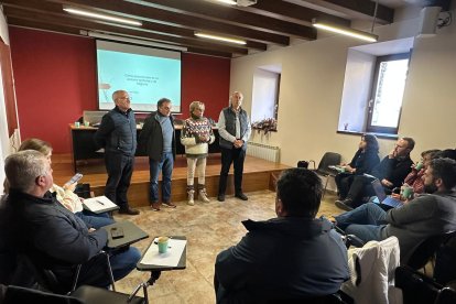 Un momento del encuentro.