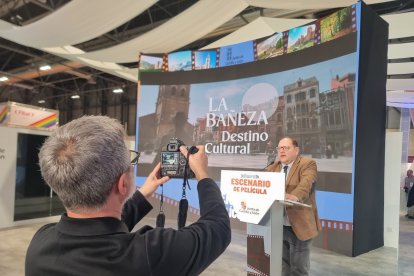 El alcalde de La Bañeza, Javier Carrera
