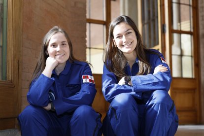 Jennifer García Carrizo y Laura González Llamazares