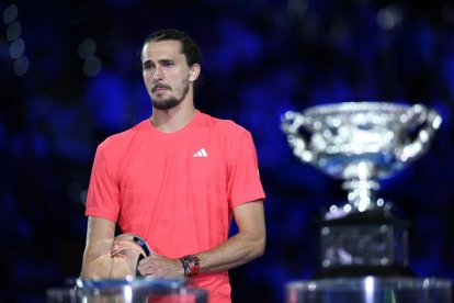 El alemán Alexander Zverev empieza a sentirse amenazado por el maleficio del perdedor.
