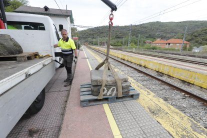 Llegada a Torre del sillar que marcaba el túnel número 20.