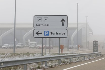 Instalaciones del Aeropuerto de León.