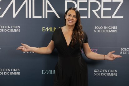 La polémica actriz de Alcobendas Karla Sofía Gascón, protagonista de la película ‘Emilia Pérez’, por la que está nominada al Oscar.