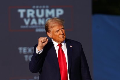 Foto de archivo del presidente de EE.UU. Donald Trump. EFE/WILL OLIVER