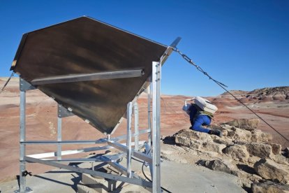 Reflector en la MDRS.