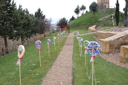 El Paseo del Amor ya fue un atractivo en Navidad.