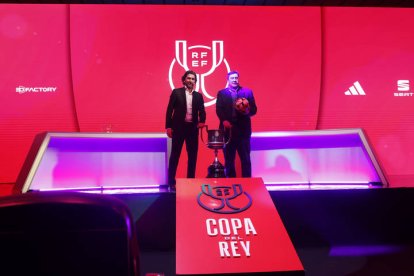 Este miércoles se sortearon las semifinales de la Copa del Rey de fútbol.