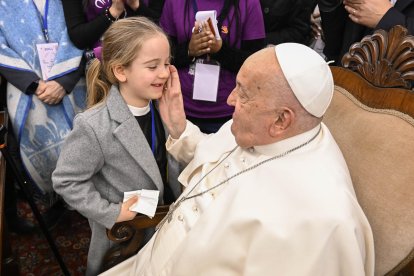 El Papa Francisco durante una audiencia el pasado 7 de febrero. EFE/ Mario Tomassetti/ Dicasterio para la Comunicación de la Santa Sede***SOLO USO EDITORIAL/SOLO DISPONIBLE PARA ILUSTRAR LA NOTICIA QUE ACOMPAÑA (CRÉDITO OBLIGATORIO)***