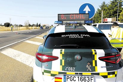 Un control de la Guardia Civil.