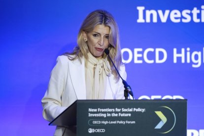 La vicepresidenta segunda del Gobierno, Yolanda Díaz.