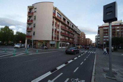 Radar de la calle San Juan de Sahagún.