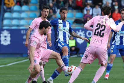 Ernesto jugó su primer partido completo de la Liga el pasado fin de semana.