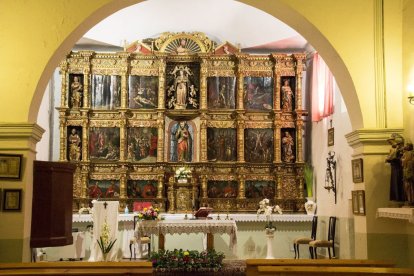 Retablo de Joara, que forma la ruta con los de Vallecillo, Gordaliza del Pino, Sahagún, Celada de Cea, Valdescapa de Cea, Valdavida, Villaselán, Cistierna y Yugueros.
