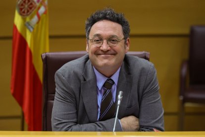 El fiscal general del Estado, Álvaro García Ortiz, comparece ante el Senado.