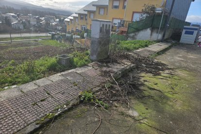 Calle Moura en Camponaraya.