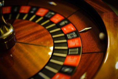 Una ruleta de casino.