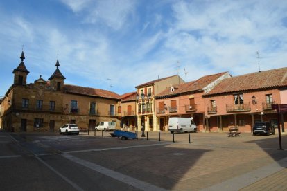 Plaza Mayor de Valderas, en una imagen de archivo.