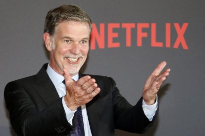El cofundador de Netflix, Reed Hastings, en una fotografía de archivo. EFE/GUILLAUME HORCAJUELO