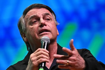 Foto de archivo del expresidente de Brasil, Jair Bolsonaro. EFE/ Andre Borges